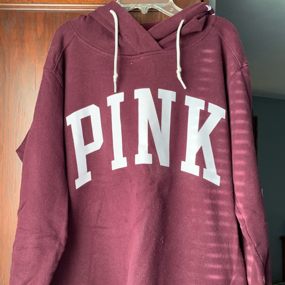 Victoria’s Secret PINK sweatshirt.